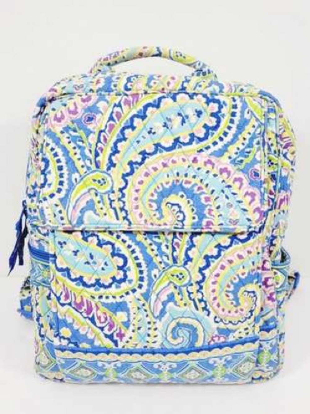 NWT Vera Bradley Quilted Paisley Multi-Color Women’s Backpack